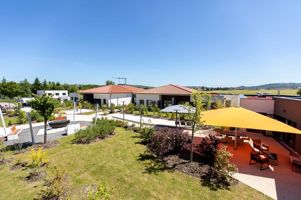 Les Vespérales vues d'en haut